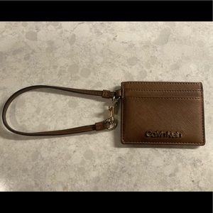 Calvin Klein Wristlet ID Card Holder